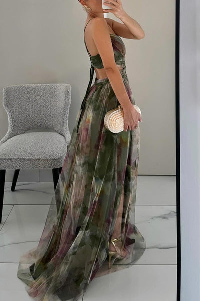Ondrea™ | Magnificent Floral Print Maxi Dress