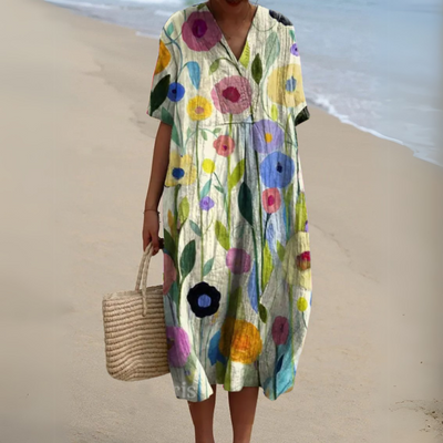 Flavie | Summer Floral Dress
