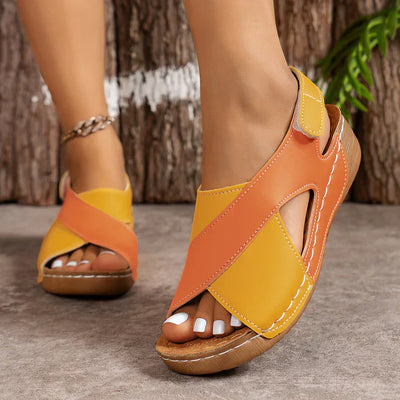 SANNIKA - SANDALS WITH HEEL SUPPORT