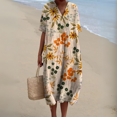 Flavie | Summer Floral Dress