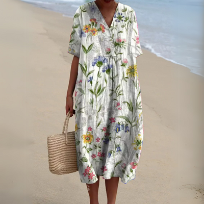 Flavie | Summer Floral Dress