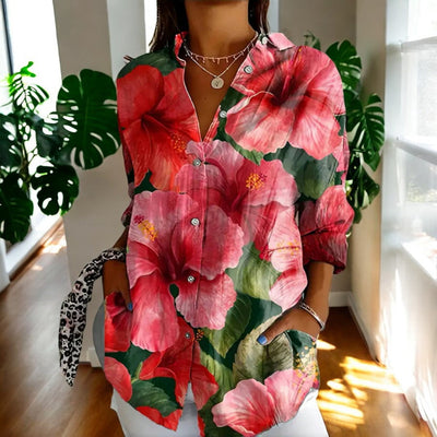 Oona™ | Vintage Floral Blouse