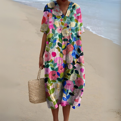 Flavie | Summer Floral Dress