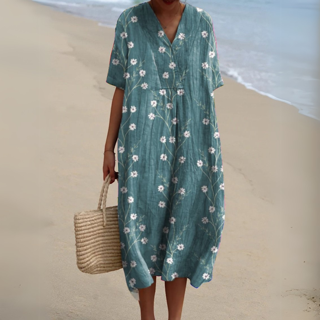 Flavie | Summer Floral Dress