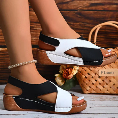 SANNIKA - SANDALS WITH HEEL SUPPORT