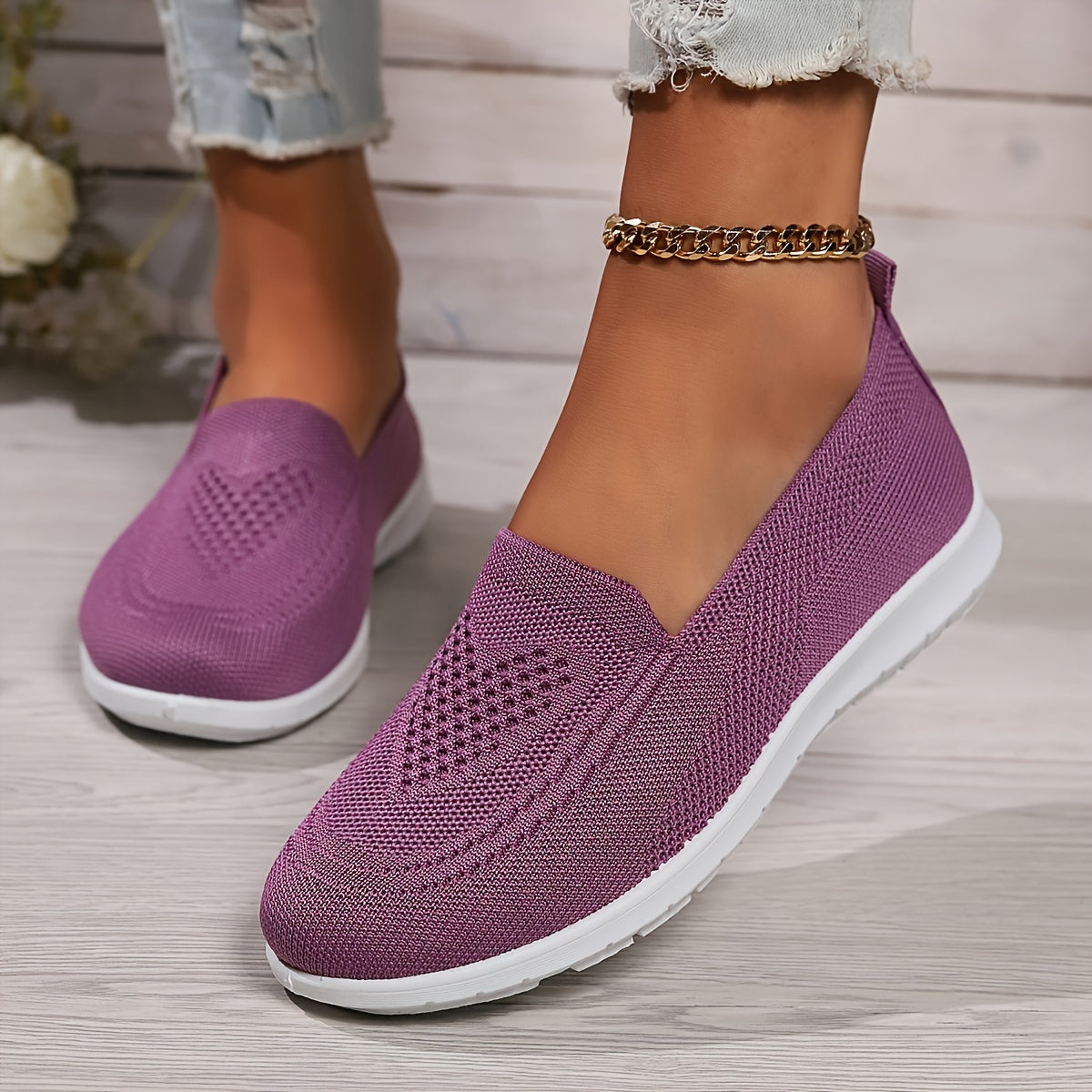 Stazia - Elegant Slip-On Sneakers