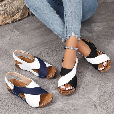 SANNIKA - SANDALS WITH HEEL SUPPORT