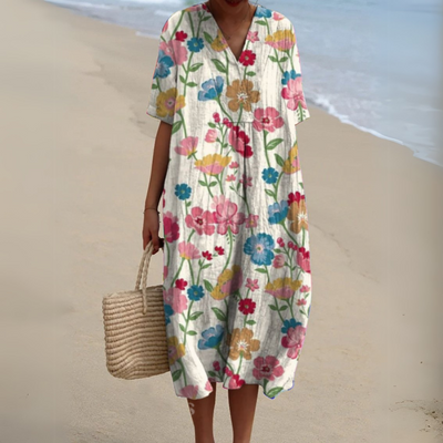 Flavie | Summer Floral Dress