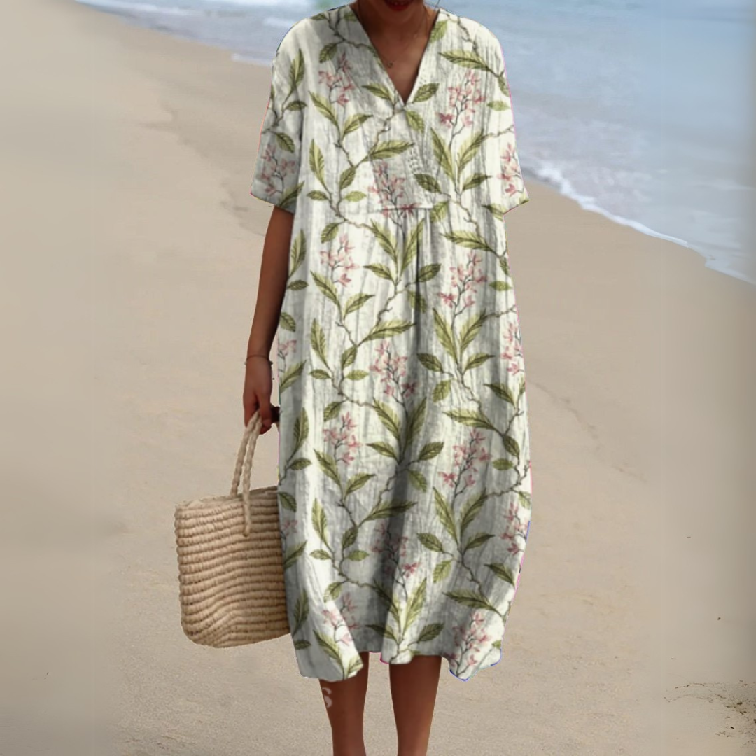 Flavie | Summer Floral Dress