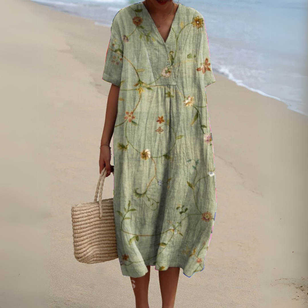 Flavie | Summer Floral Dress