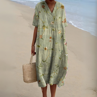 Flavie | Summer Floral Dress