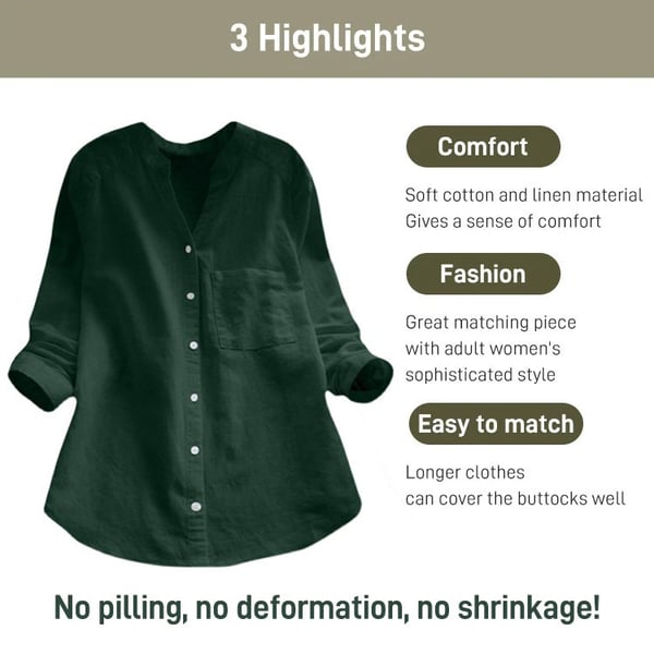 Hester™ - Casual Loose Shirt