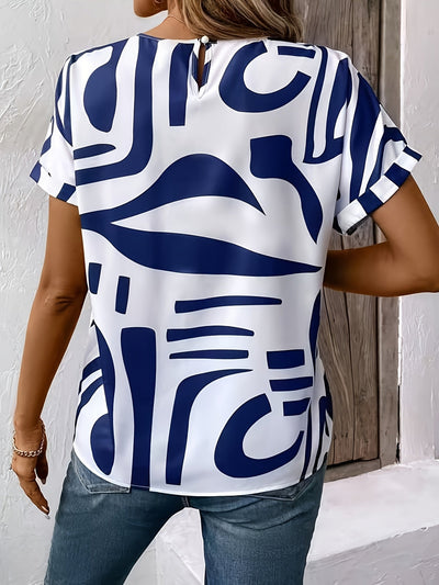 Karrith – Casual Blouse With Print