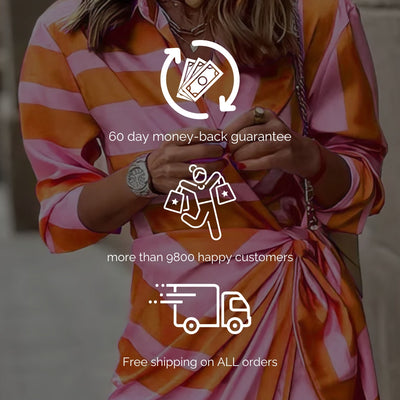 Taliah™ - Printed Wrap Dress