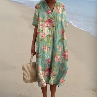 Flavie | Summer Floral Dress