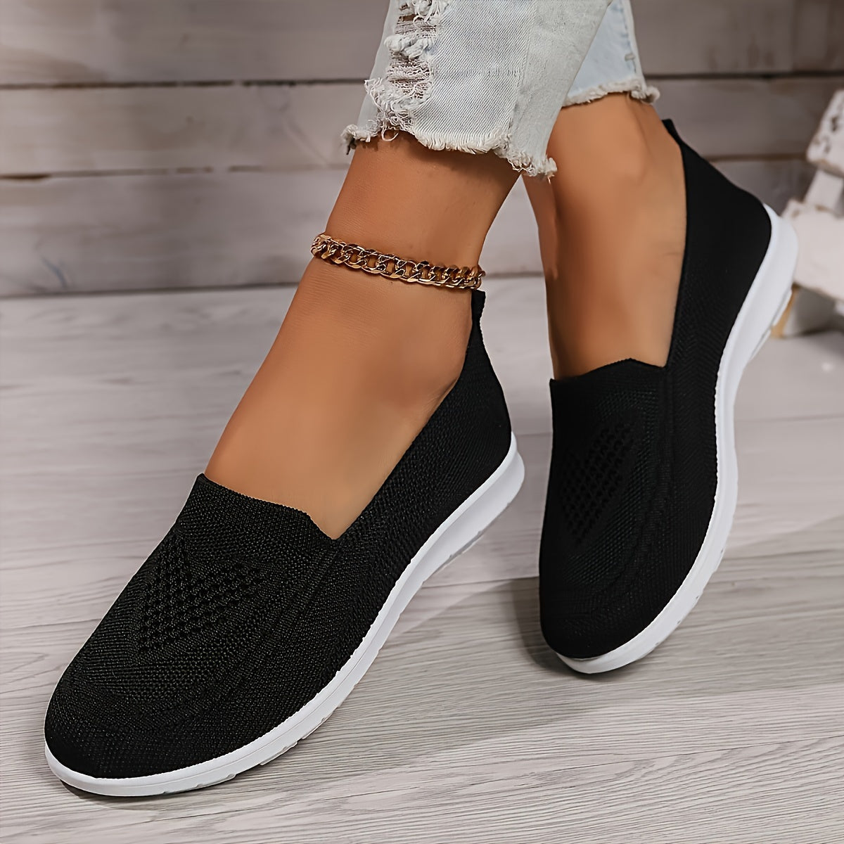 Stazia - Elegant Slip-On Sneakers