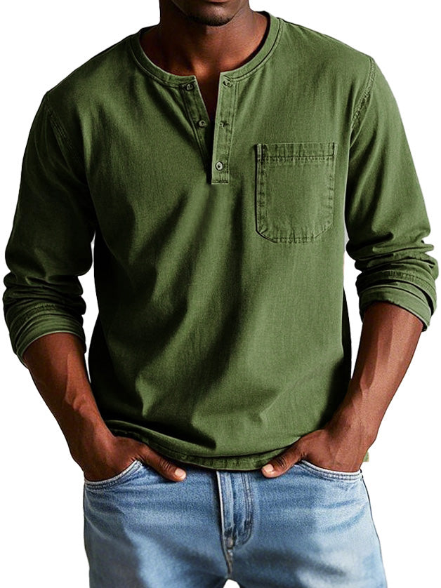 Jael™ | Vintage Long Sleeve Shirt