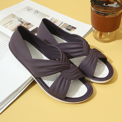 Gwess | Comfortable Sandals With Bow Design