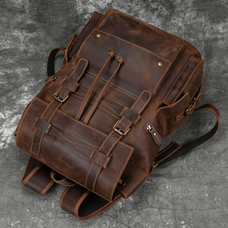Leandro | Men's Leather Backpack