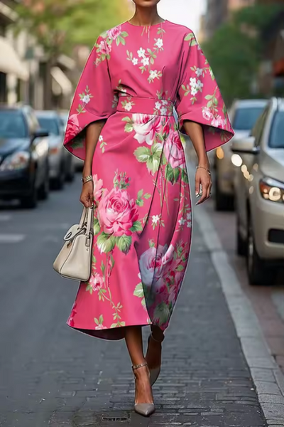 Nyzelle - Elegant Floral Dress
