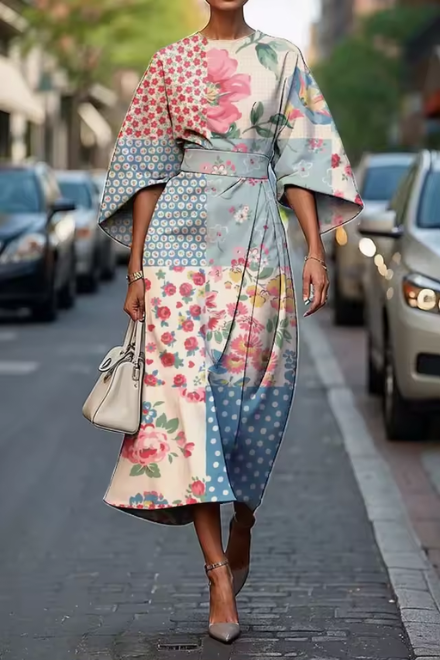 Nyzelle - Elegant Floral Dress