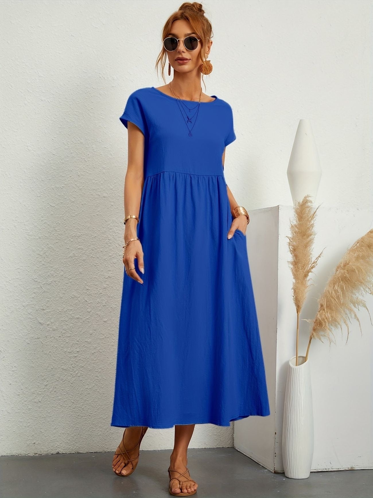 Gracelynne™ - Elegant Comfort With Pockets
