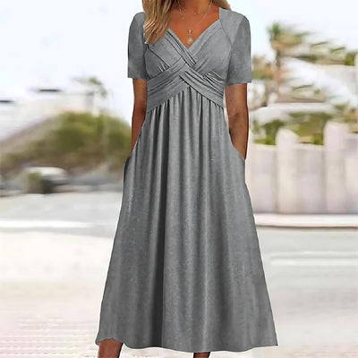 Virella™ - Women's Stylish Midi Dress