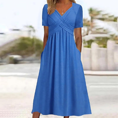 Virella™ - Women's Stylish Midi Dress