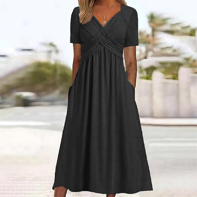 Virella™ - Women's Stylish Midi Dress