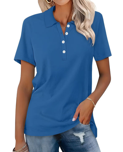 Thyme - Breathable Polo Shirt With Elegant Appearance