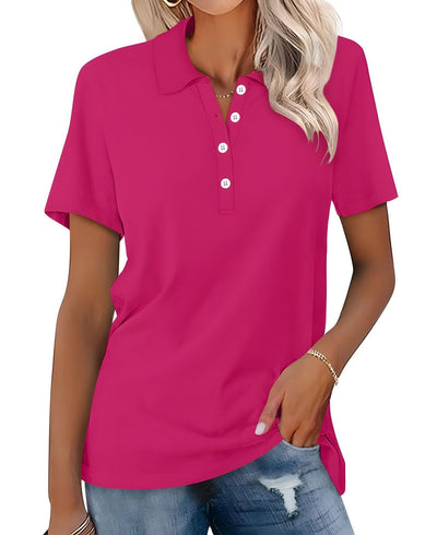 Thyme - Breathable Polo Shirt With Elegant Appearance