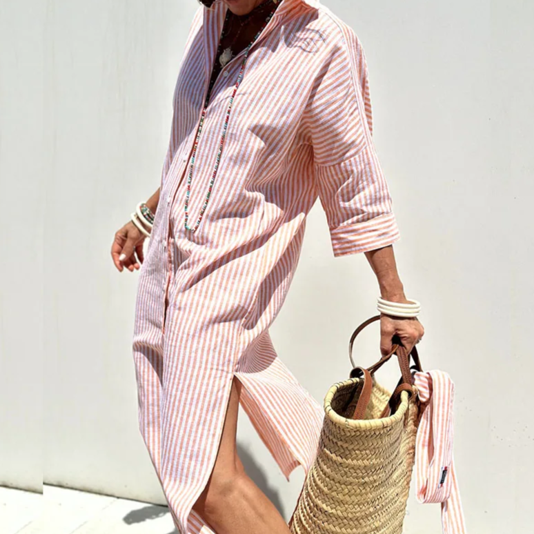 Faela - Striped Dress Shirt