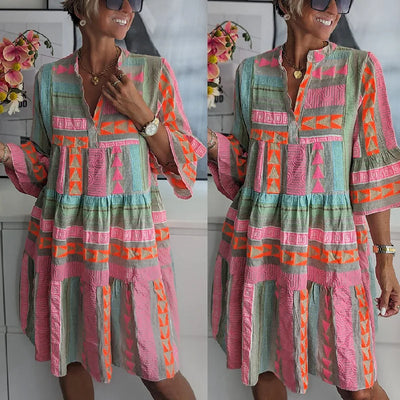 Pryncey – Elegant And Flowing Spring Dress