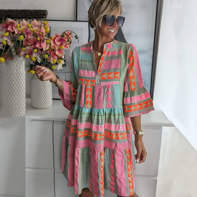 Pryncey – Elegant And Flowing Spring Dress