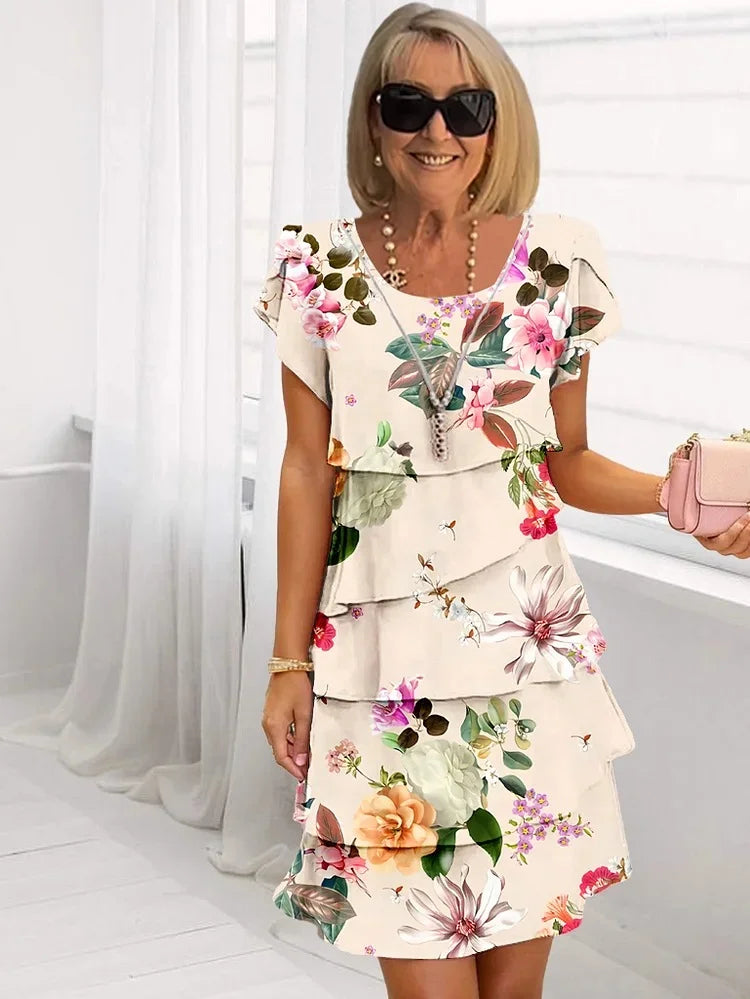 Meadow™ - Elegant Ruffle Dress