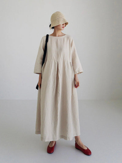 Honora™ | Elegant Maxi Dress With Waist Accent