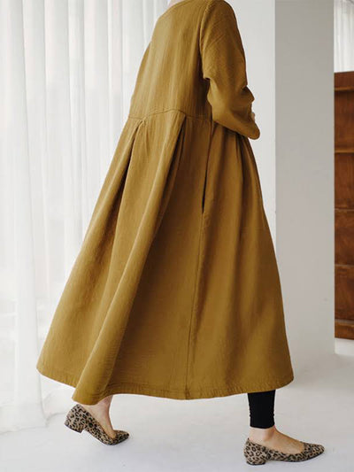 Honora™ | Elegant Maxi Dress With Waist Accent