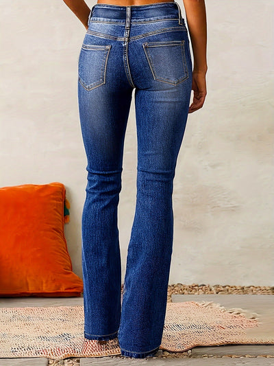 Densira™ | High-Waisted Flared Jeans