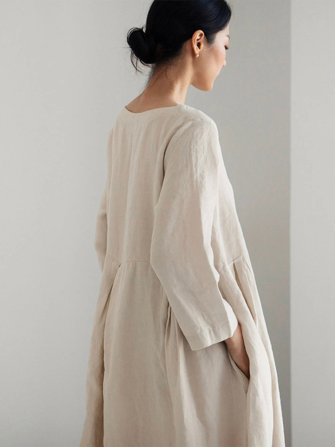 Honora™ | Elegant Maxi Dress With Waist Accent