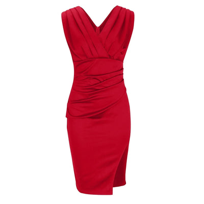 Sorevia™ - Design With V-neck And Elegant Slit