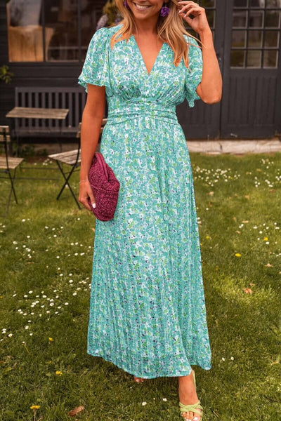 Winifred™ | Elegant Maxi Dress With V-Neck