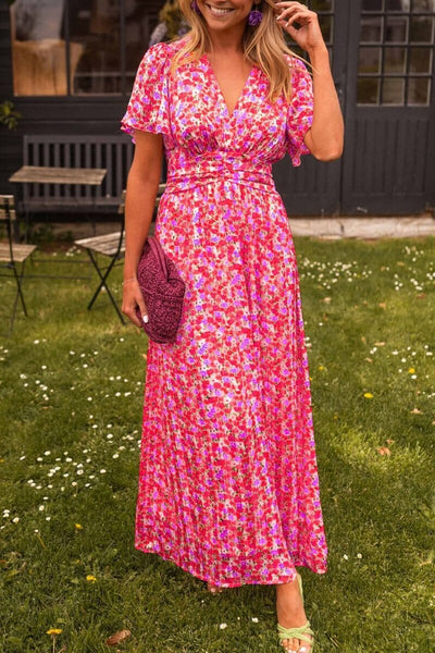 Winifred™ | Elegant Maxi Dress With V-Neck