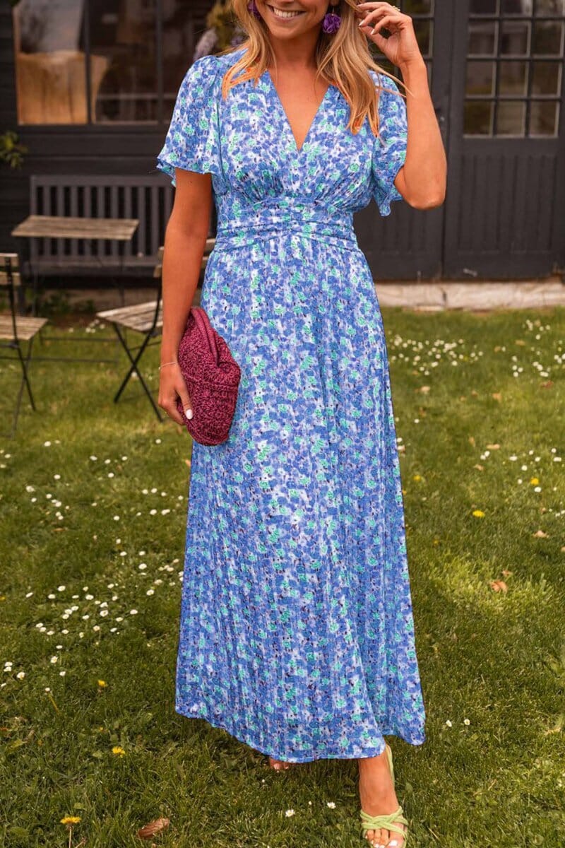 Winifred™ | Elegant Maxi Dress With V-Neck