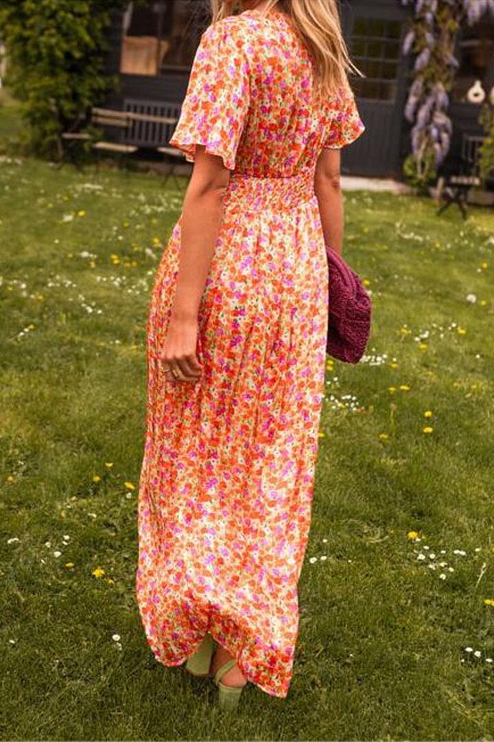 Winifred™ | Elegant Maxi Dress With V-Neck