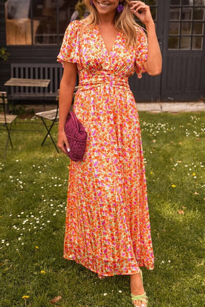 Winifred™ | Elegant Maxi Dress With V-Neck